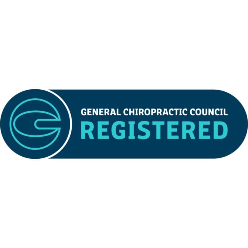 General Chiropractic council registered 